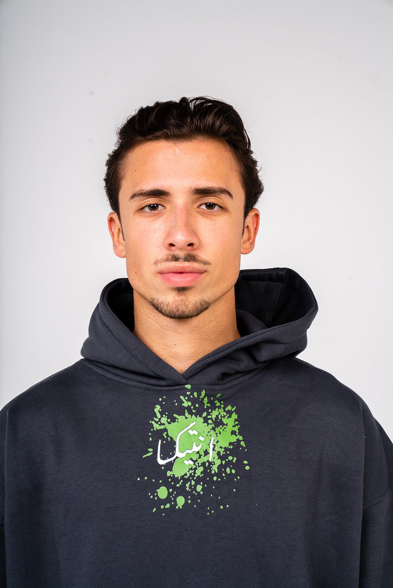 The Charcoal Nefertiti Hoodie