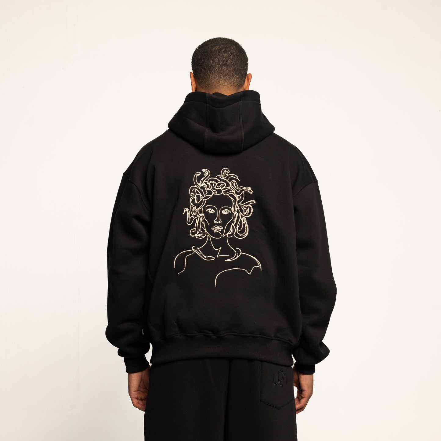 Black "Medusa" Hoodie