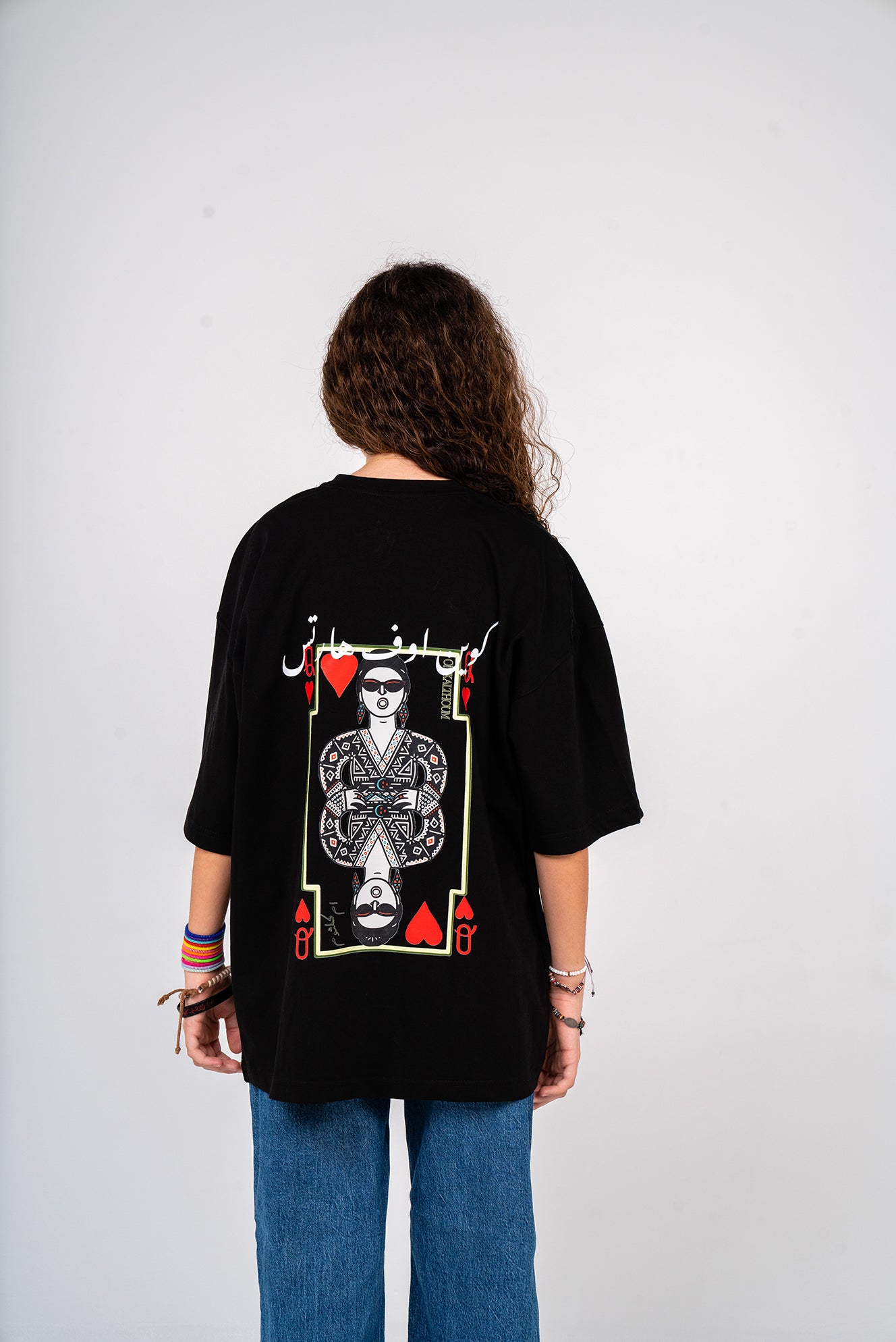 Black Queen of Hearts T-Shirt