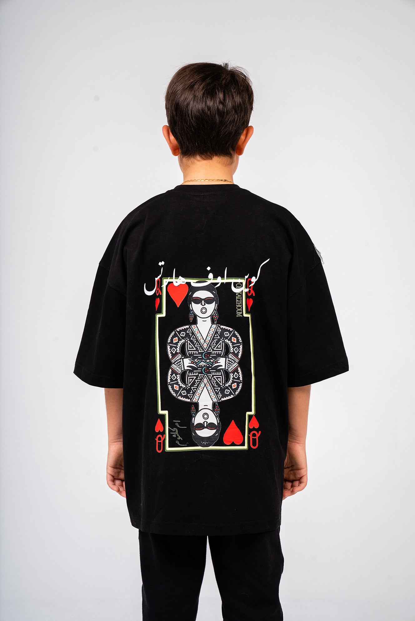 Black Queen of Hearts T-Shirt