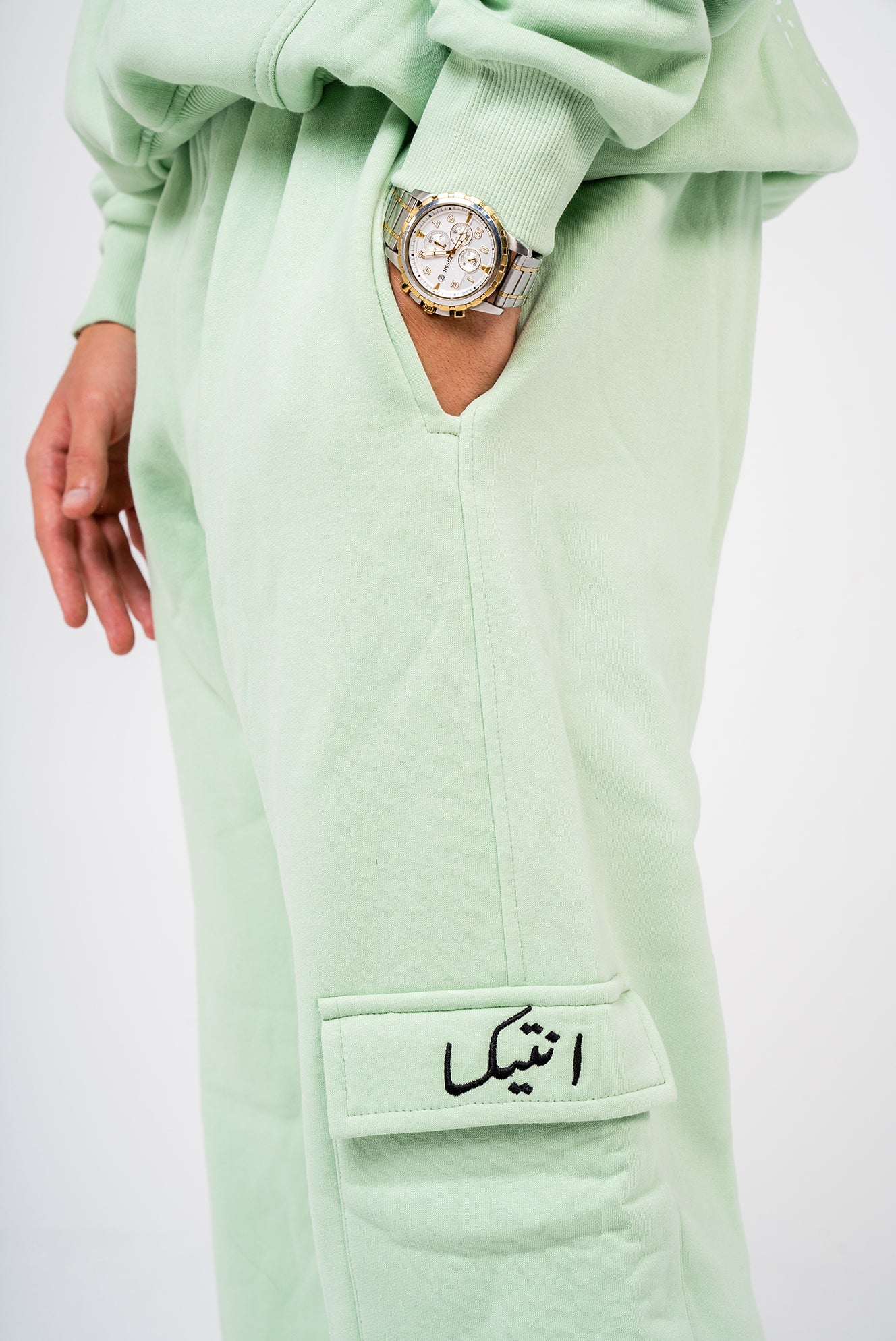 Mint Cargo Sweats