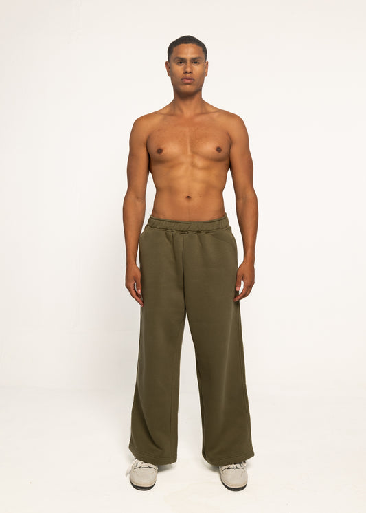 Olive Wide Leg Pants