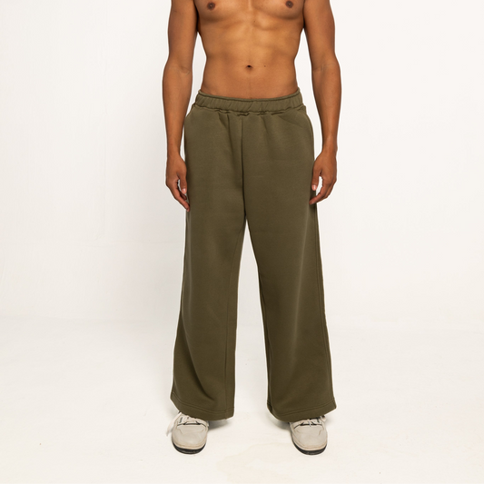 Olive Wide Leg Pants