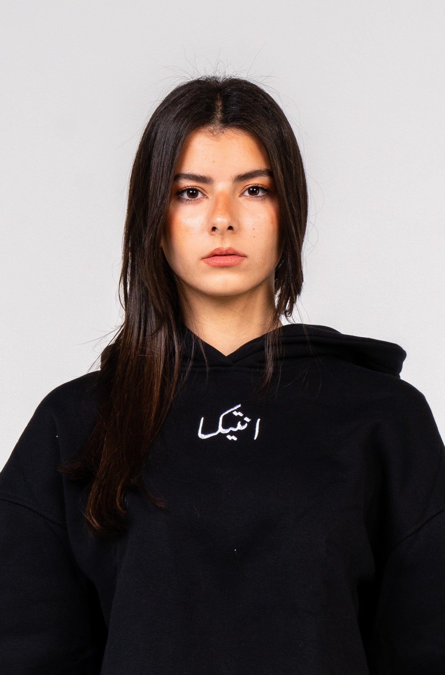 Black top queen hoodie