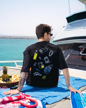 The Black “Taverna” Tee