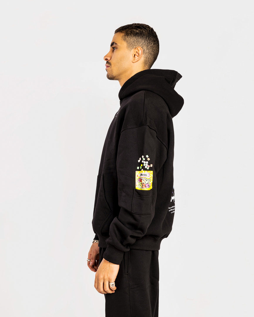 Black Reg3na 3eyal Hoodie